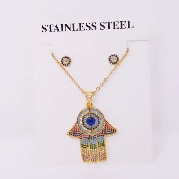 Gold Necklace Set - Picture 2 of 7